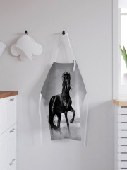 Фартук для кухни «Лошадь у моря» - Фото 2