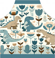 Фартук для кухни «Малыши динозавры» - Фото 1