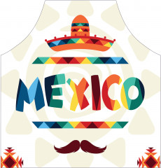 Фартук для кухни «Мексиканская радость» - Фото 1