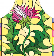 Фартук для кухни «Мозаика чертополоха» - Фото 1