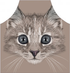 Фартук для кухни «Молочный кот» - Фото 1