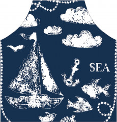 Фартук для кухни «Морская поэзия» - Фото 1