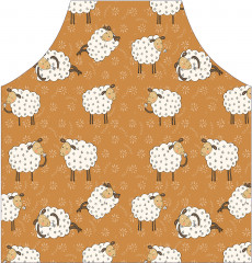 Фартук для кухни «Мохнатые овечки» - Фото 1