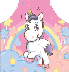 Фартук для кухни «Музыкальный единорог» - Фото 1