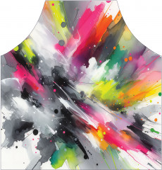 Фартук для кухни «Неоновая картина» - Фото 1