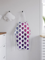 Фартук для кухни «Омбре сердец» - Фото 2