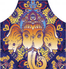 Фартук для кухни «Орнаментальный ганеша» - Фото 1