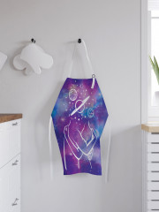 Фартук для кухни «Пара в космосе» - Фото 2