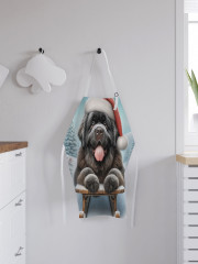 Фартук для кухни «Пес на санках» - Фото 2