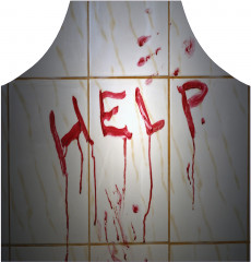 Фартук для кухни «Просьба помощи» - Фото 1