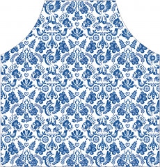 Фартук для кухни «Птицы из гжели» - Фото 1