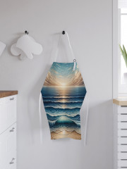 Фартук для кухни «Рассвет на море» - Фото 2