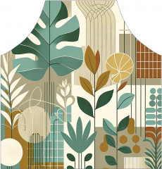 Фартук для кухни «Растительный пэчворк» - Фото 1