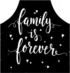 Фартук для кухни «Семья навсегда» - Фото 1