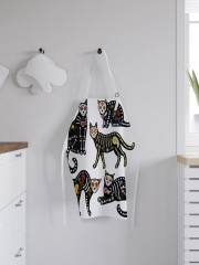 Фартук для кухни «Скелеты котов» - Фото 2