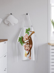 Фартук для кухни «Смешная обезьяна» - Фото 2