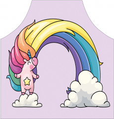 Фартук для кухни «Смешной единорог» - Фото 1