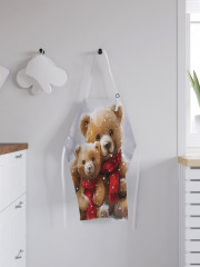 Фартук для кухни «Снежные мишки» - Фото 2