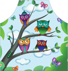 Фартук для кухни «Совы на ветках» - Фото 1
