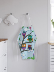 Фартук для кухни «Совы на ветках» - Фото 2