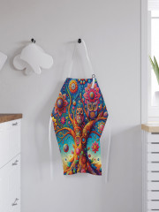 Фартук для кухни «Совы на дереве» - Фото 2