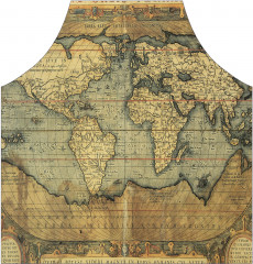 Фартук для кухни «Старинная карта» - Фото 1