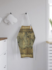 Фартук для кухни «Старинная карта» - Фото 2