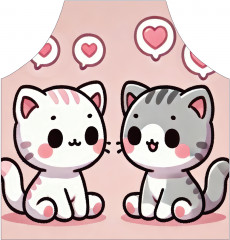 Фартук для кухни «Счастливые коты» - Фото 1