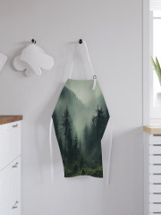 Фартук для кухни «Туман в лесу» - Фото 2