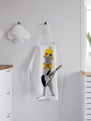 Фартук для кухни «Усатый гитарист» - Фото 2