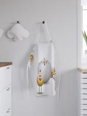 Фартук для кухни «Яичная скорлупа и птенцы» - Фото 2
