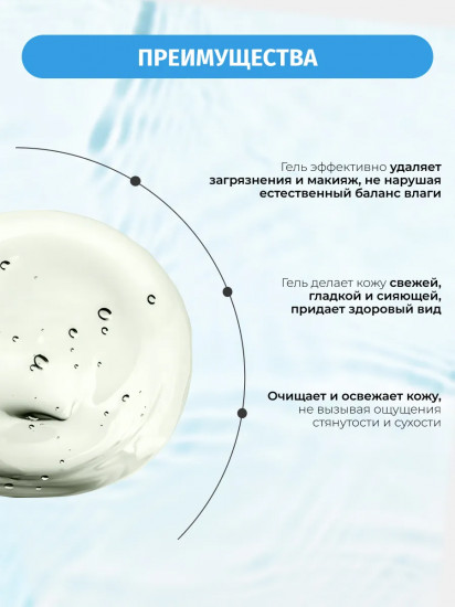 Гель для умывания успокаивающий