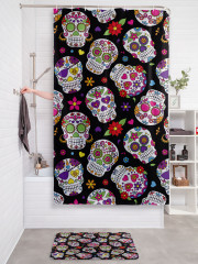 Штора для ванной с водоотталкивающей пропиткой «Выбор сахарных черепов» - Фото 2