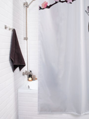 Штора для ванной с водоотталкивающей пропиткой «Гейша у ветки сакуры» - Фото 3