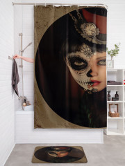 Штора для ванной с водоотталкивающей пропиткой «Готический портрет» - Фото 2