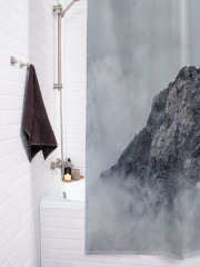Штора для ванной с водоотталкивающей пропиткой «Дымная верхушка» - Фото 3