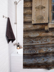 Штора для ванной с водоотталкивающей пропиткой «Загляни в окошко» - Фото 3