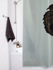 Штора для ванной с водоотталкивающей пропиткой «Колючий ныряльщик» - Фото 3