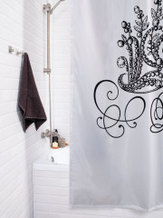 Штора для ванной с водоотталкивающей пропиткой «Королева» - Фото 3