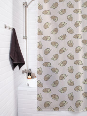 Штора для ванной с водоотталкивающей пропиткой «Медовые вареники» - Фото 3