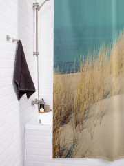 Штора для ванной с водоотталкивающей пропиткой «Морская трава» - Фото 3
