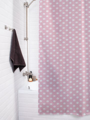 Штора для ванной с водоотталкивающей пропиткой «Нежный горох» - Фото 3