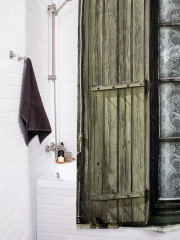 Штора для ванной с водоотталкивающей пропиткой «Окно со ставнями» - Фото 3