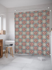 Штора для ванной с водоотталкивающей пропиткой «Орнамент модерн» - Фото 1