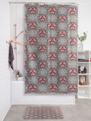 Штора для ванной с водоотталкивающей пропиткой «Орнамент модерн» - Фото 2