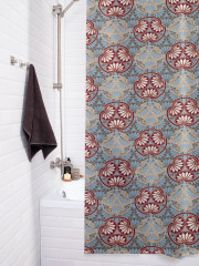Штора для ванной с водоотталкивающей пропиткой «Орнамент модерн» - Фото 3