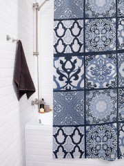 Штора для ванной с водоотталкивающей пропиткой «Орнамент фантазий» - Фото 3