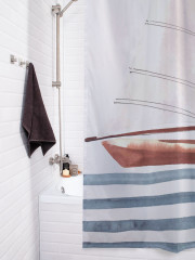 Штора для ванной с водоотталкивающей пропиткой «Парусная лодка» - Фото 3