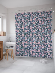 Штора для ванной с водоотталкивающей пропиткой «Пастель в саду» - Фото 1