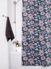 Штора для ванной с водоотталкивающей пропиткой «Пастель в саду» - Фото 3